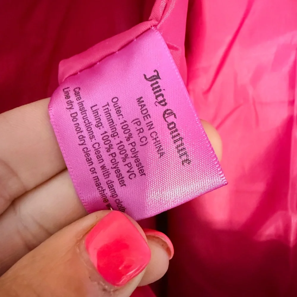 Juicy Couture Pink Bow Backpack Tote Convertible Y2K Bag NWOT - Picture 8 of 12
